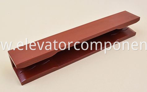 guide shoe insert Mitsubishi Elevators 10mm 16mm 